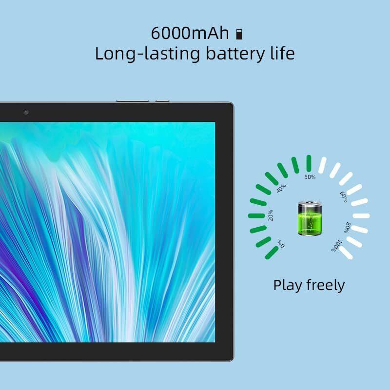 Tablet Android 12 Tablet 10 Inch Tablet 64GB Storage Tablets 4GB RAM Blue